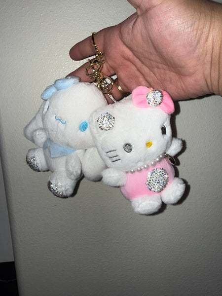 Sanrio/hello kitty plush keychain