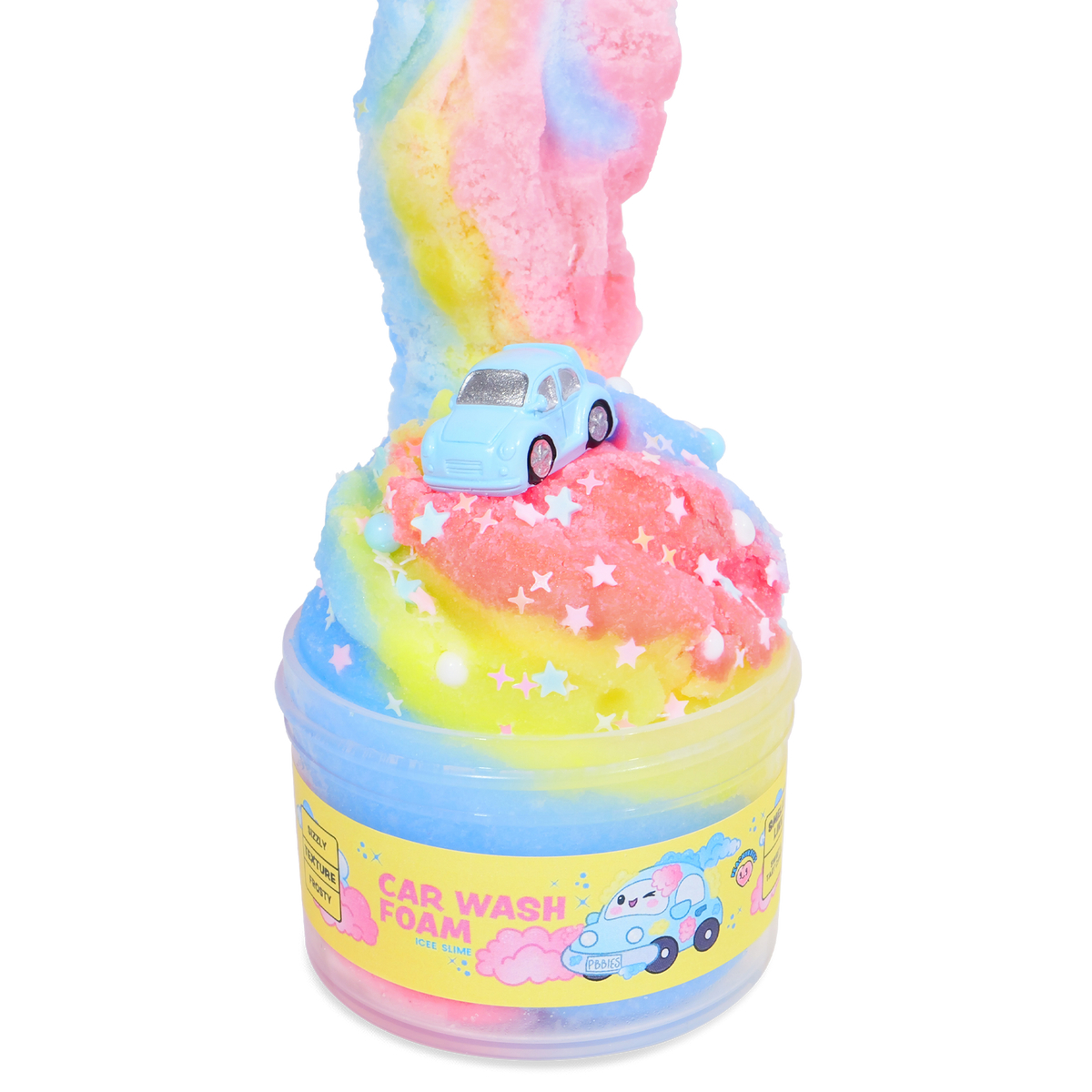 Car wash foam slime