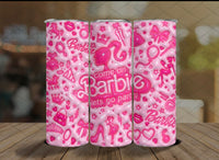 Barbie 20oz tumbler