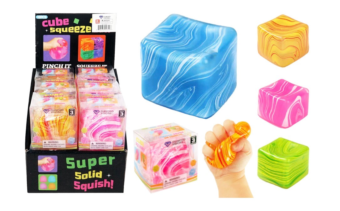 Marbled cube