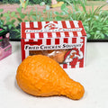 Jumbo fried chicken leg squishy