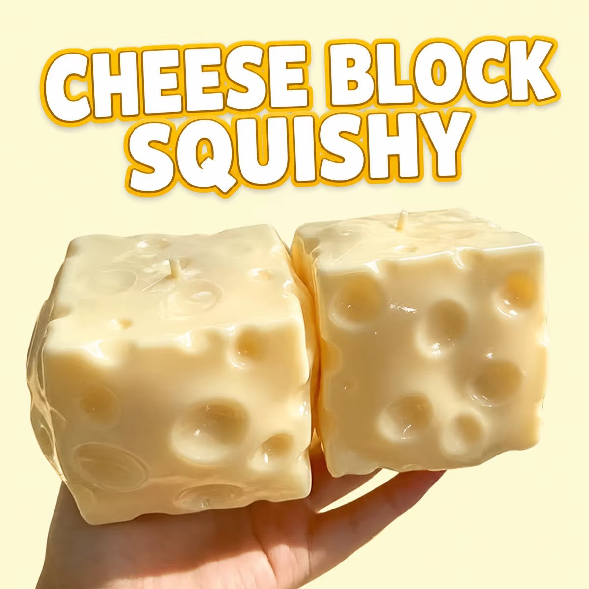 Crunchy cheese squishy