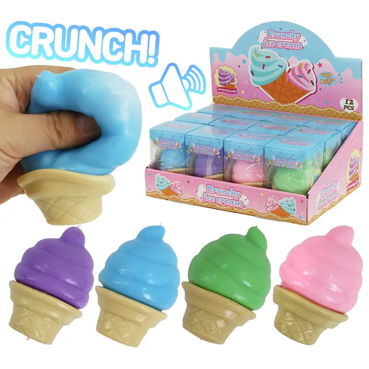 Crunchy Ice cream Cone Squishy