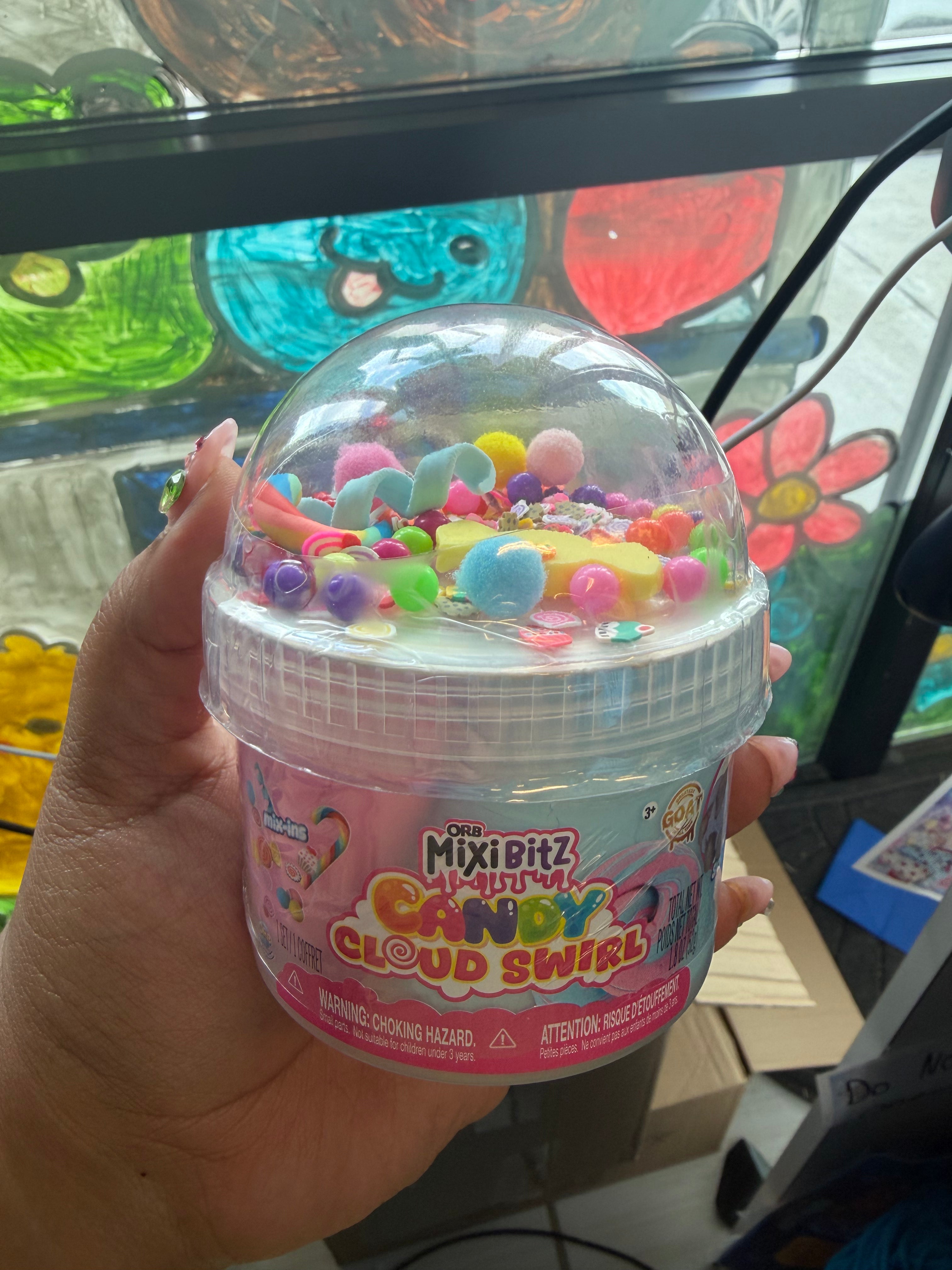 Candy Cloud Swirl Slime