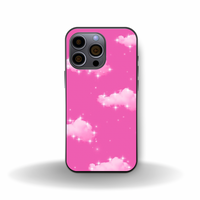 Pink in the clouds iPhone Case