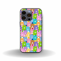 Colored bears iPhone case