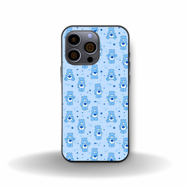 Blue bear iPhone case