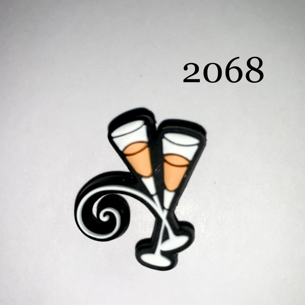 2068- Champagne Glasses