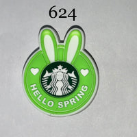 624-Lime Green Bunny lofo