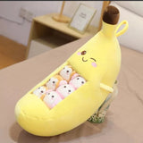 Banana plush filled with plushies