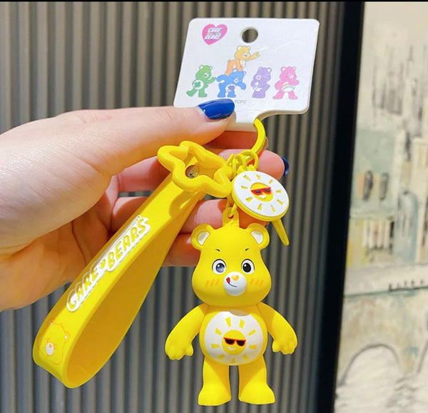 Care Bear Keychain (yellow)