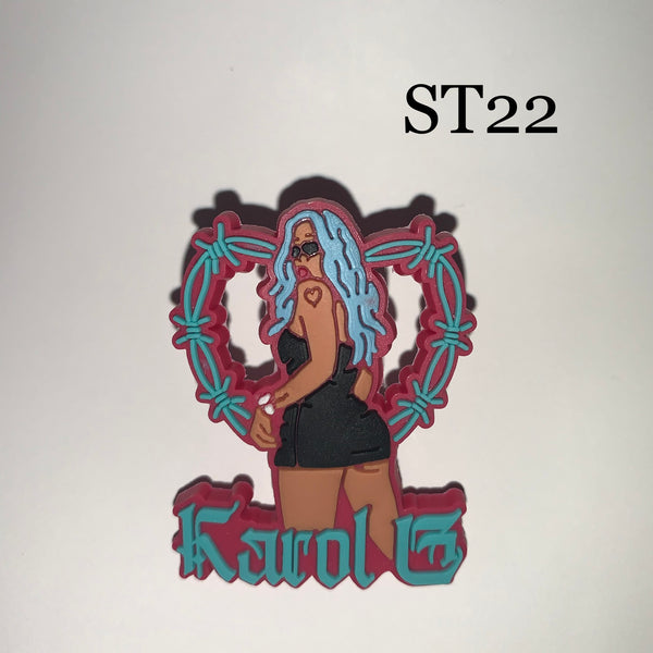 ST22- Karol G #2 (straw topper)