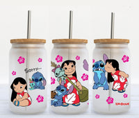 Lilo & Stitch Sorry frosted tumbler 16oz