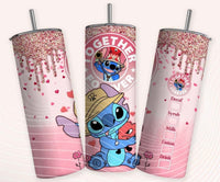 Stitch Bad Bunny 20oz tumbler