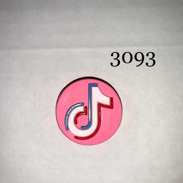 3093- Tiktok Logo (pink)