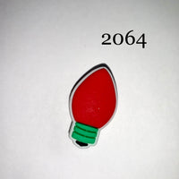 2064- Red Christmas Light