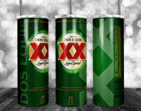 20 oz tumbler dos equis