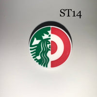 ST14- Target/Starbucks (straw topper)