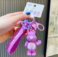 Care bear Keychain (purple)