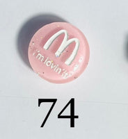 74-Pink resin McDonald’s