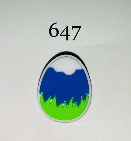 647-Blue Easter Egg