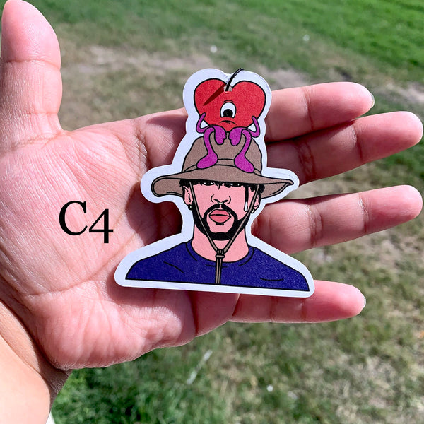 C4 Bad Bunny Car Freshener