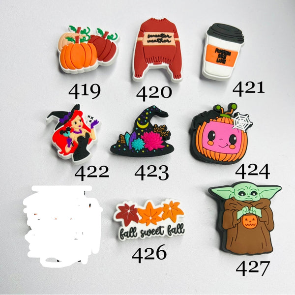 Halloween/Fall Charms (JUST ADDED)