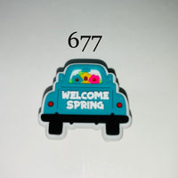 677-Welcome Spring Truck