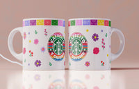 Mexico flags Cafecito Coffee mug