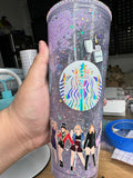 Midnight Snowglobe Tumbler