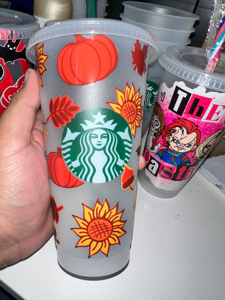 Fall style cold cup