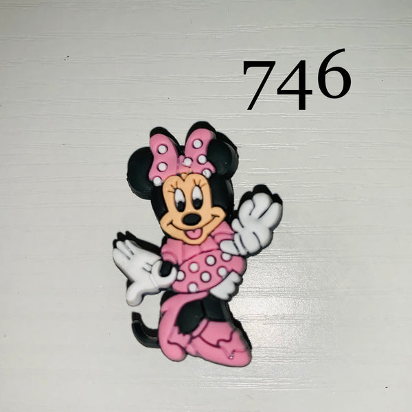 746-Minnie Mouse Pink dress