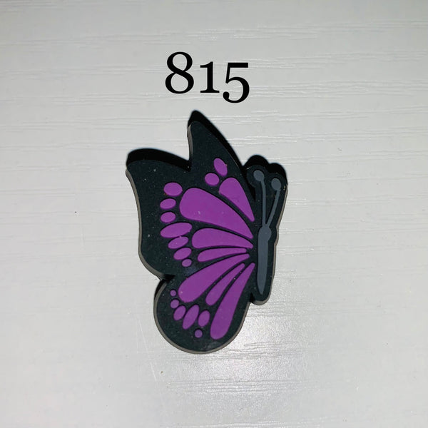 815-Purple Half Butterfly