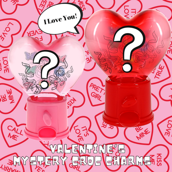 Heart mystery charms