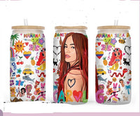 Karol G mañana sera frosted 16oz tumbler