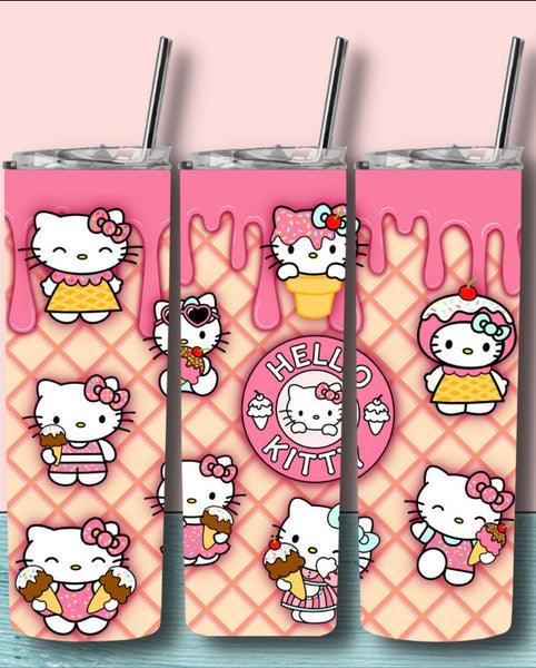 Hello Kitty Cone 20oz Tumbler