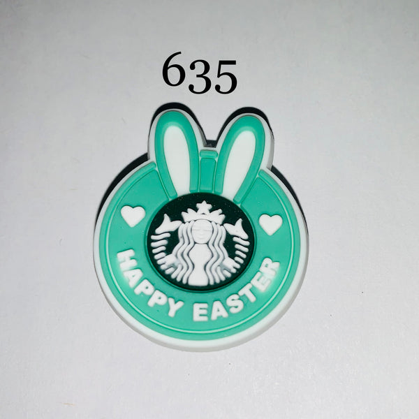 635- green bunny logo