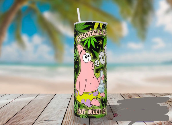 Sponge bob 4/20 20oz tumbler