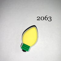 2063- Yellow Christmas Light