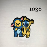 1038- Stitch and Pooh