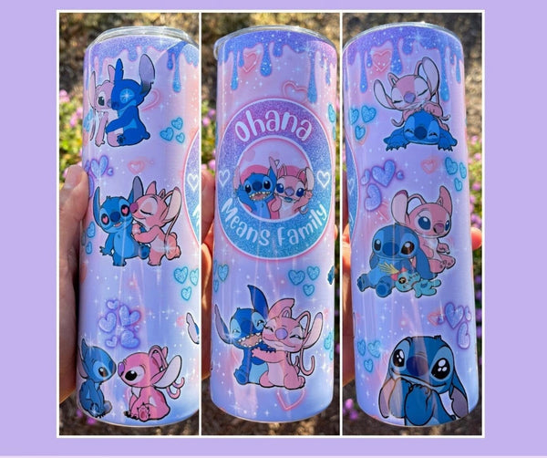 20 oz tumbler ohana stitch