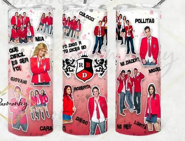 RBD Rebelde 20oz Tumbler