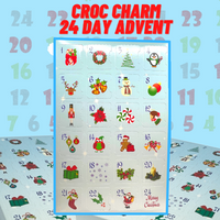 24 Day Croc Charm Advent Calendar