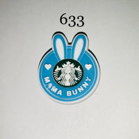 633-Blue bunny logo