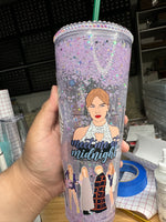 Midnight Snowglobe Tumbler