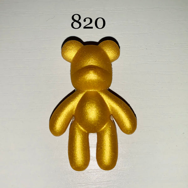 820-Rubber Golden Teddy