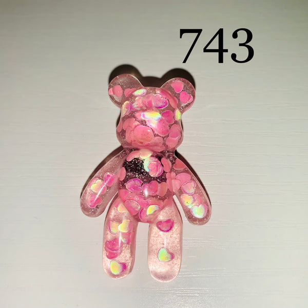 743-Acrylic Pink Bear