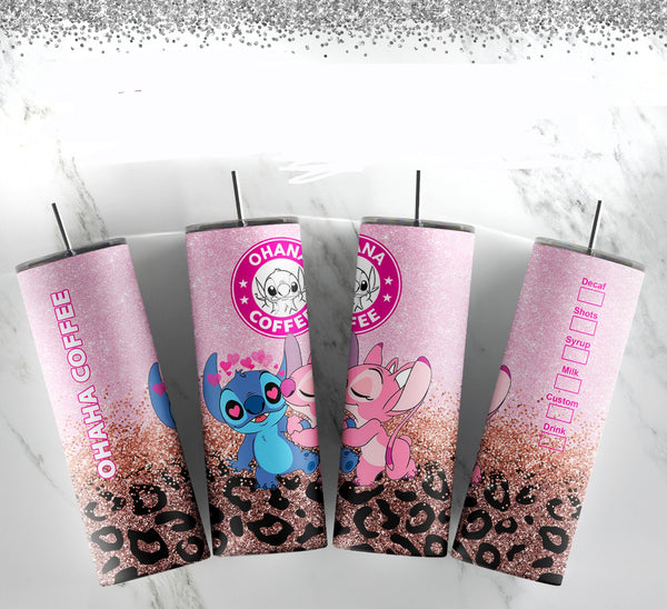 Stitch lover 20oz tumbler